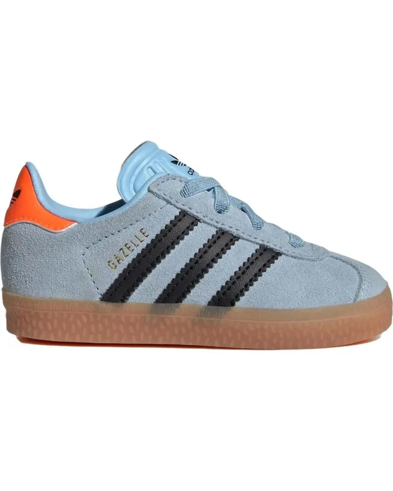 Deportivas ADIDAS  de Niña y Niño MODELO GAZELLE CF EL I PARA KID  AZUL