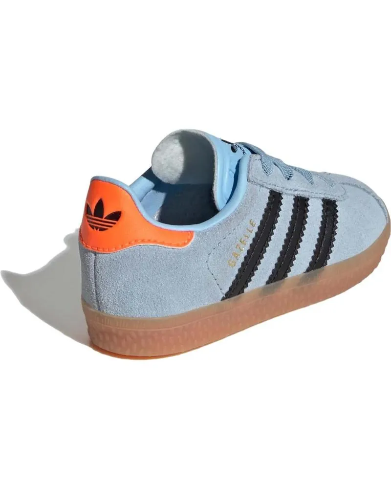 Deportivas ADIDAS  de Niña y Niño MODELO GAZELLE CF EL I PARA KID  AZUL