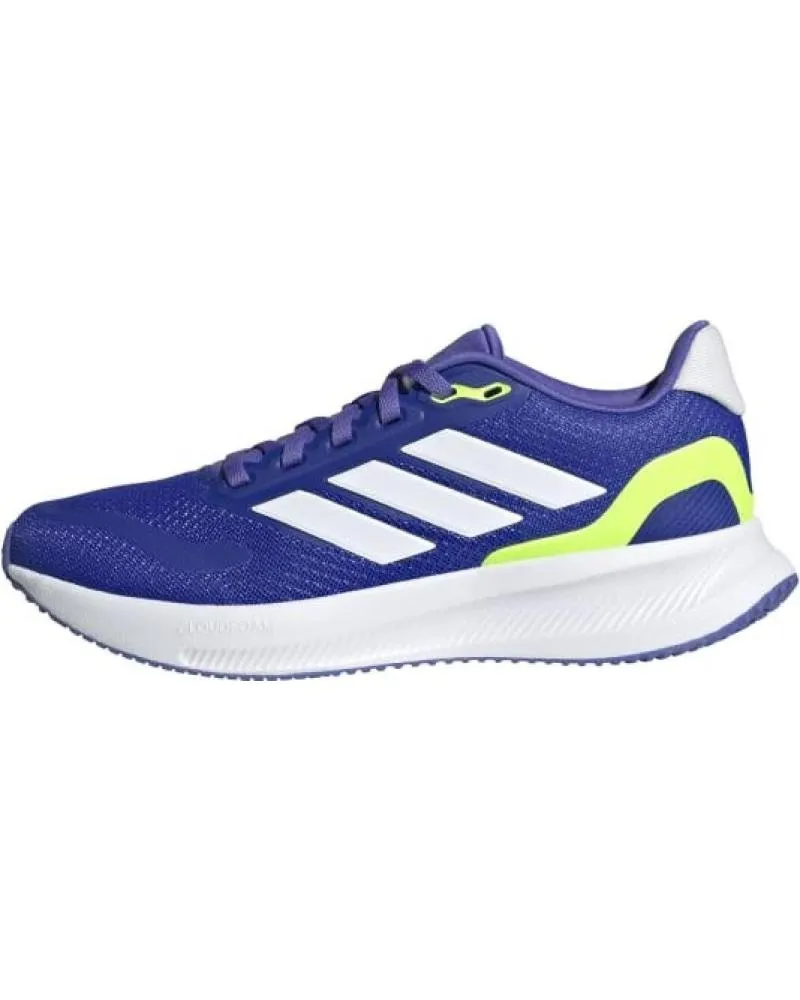 Deportivas ADIDAS  de Niña y Niño MODELO RUNFALCON 5 J PARA KIDS  AZUL