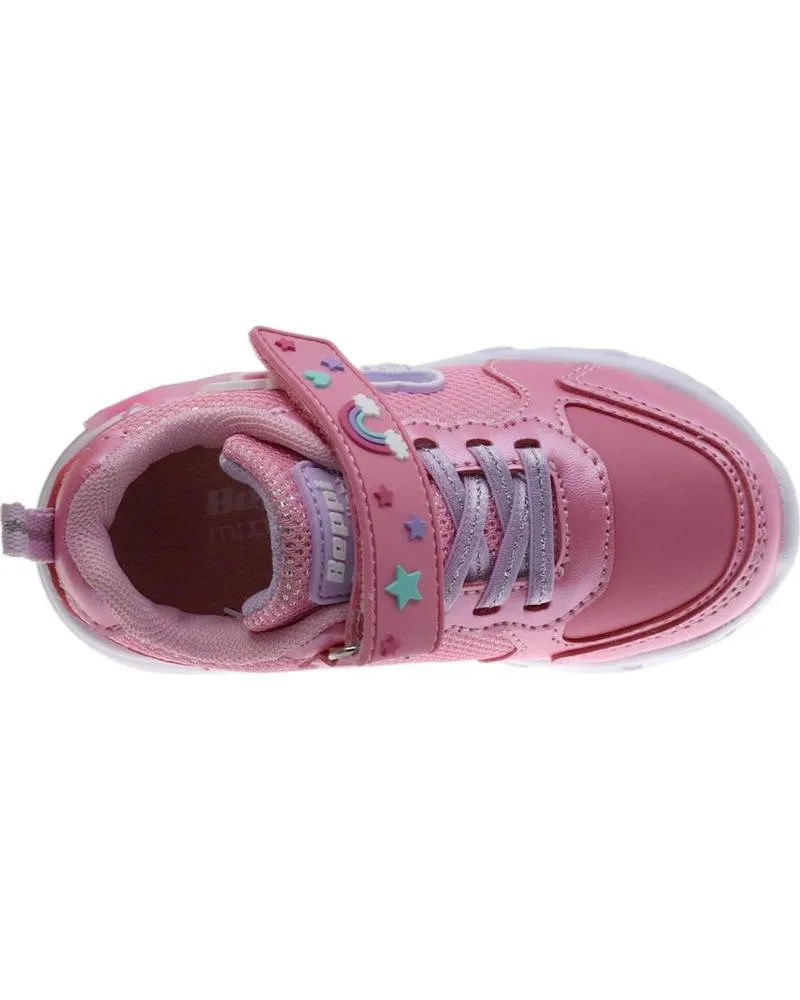Deportivas BEPPI  de Niña SAPATO COM LUZES  FUCHSIA
