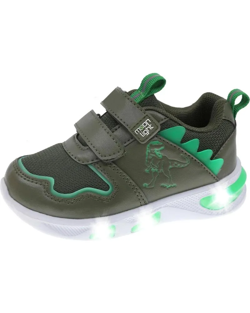 Deportivas BEPPI  de Niño SAPATO COM LUZES  GREEN