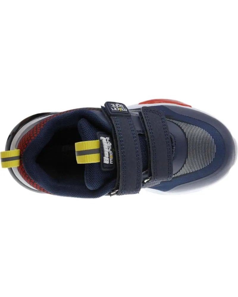 Deportivas BEPPI  de Niño SAPATO COM LUZES  NAVY BLUE
