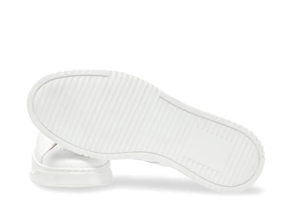 Deportivas blancas de piel para hombre Game