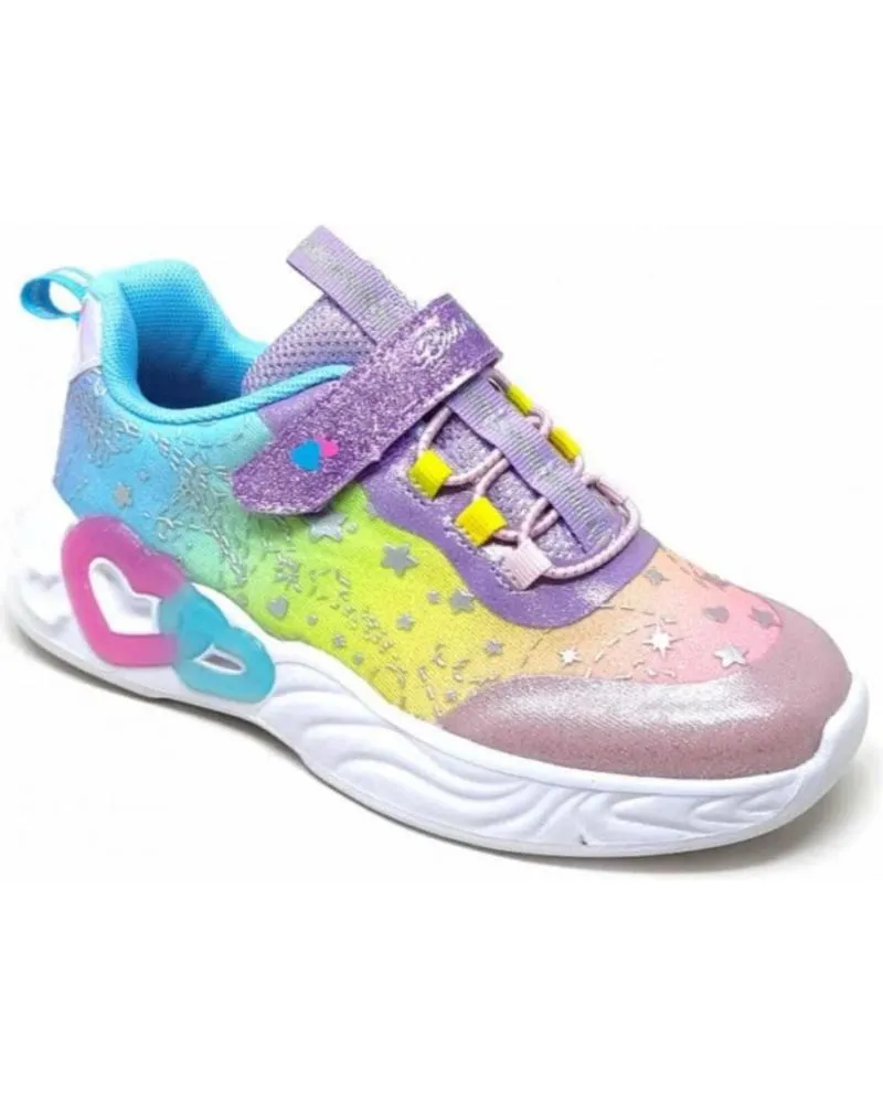 Deportivas BUBBLE BOBBLE  de Niña DEPORTIVA LUCES BUBBLE PARA NINA C1139 COLOR  ROSA