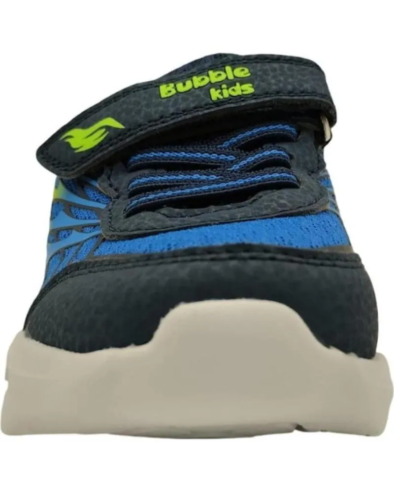Deportivas BUBBLE BOBBLE  de Niño DEPORTIVA LUCES BUBBLE PARA NINO C1169 COLOR  AZUL
