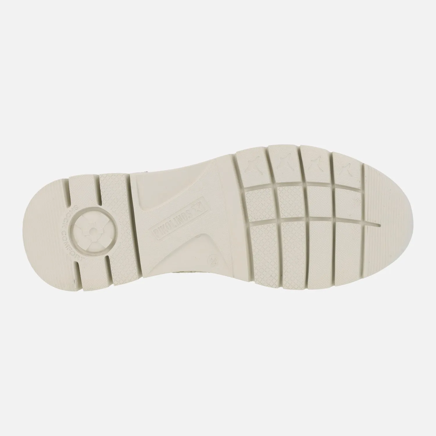 DEPORTIVAS CANTABRIA W4R6584 EN PIEL TROQUELADA CON CIERRE AJUSTABLE
