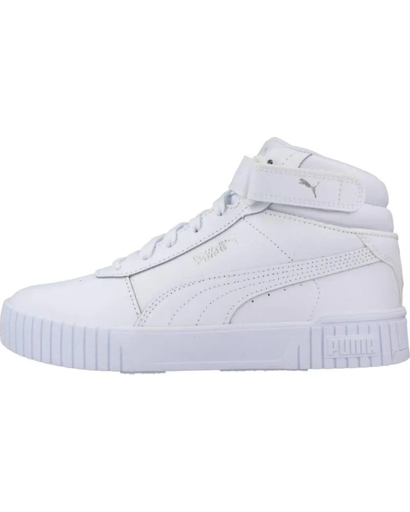 Deportivas de Mujer y Niña y Niño PUMA ZAPATILLA CARINA 2 0 MID 385851 02 BLANCO VARIOS COLORES BLANCO