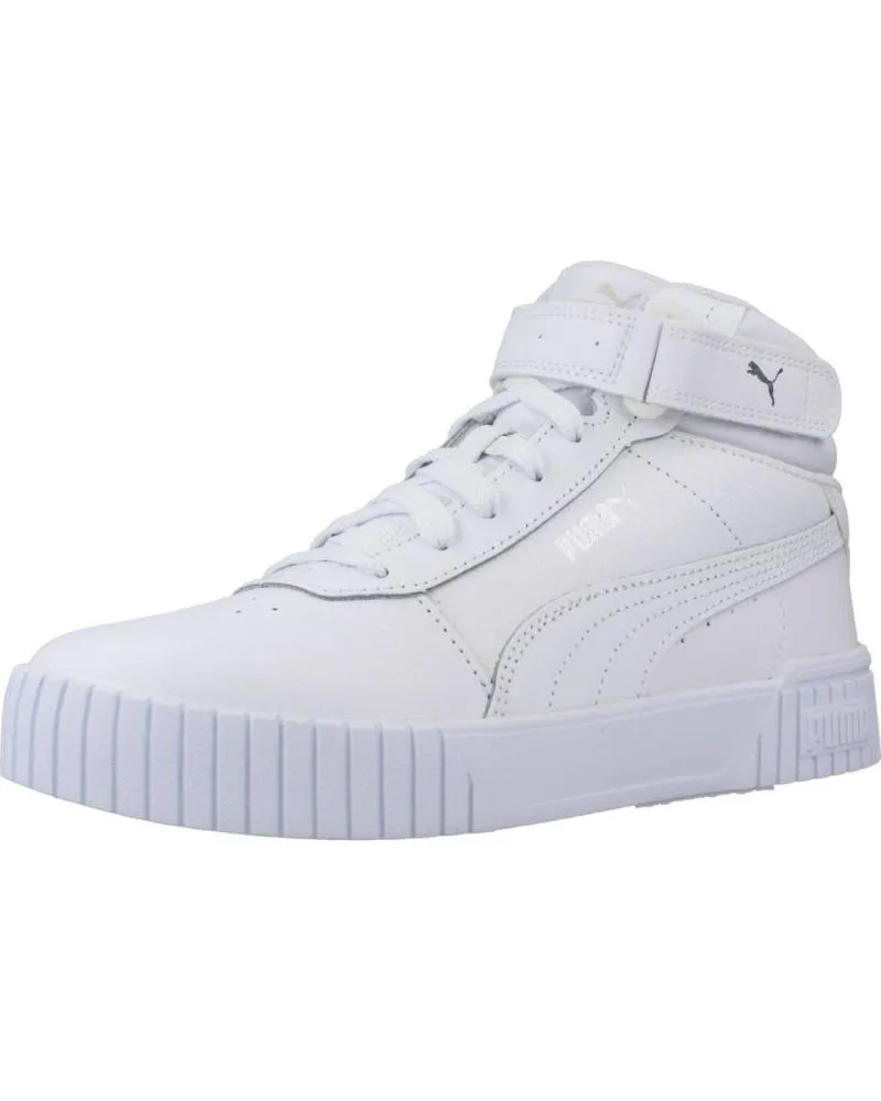 Deportivas de Mujer y Niña y Niño PUMA ZAPATILLA CARINA 2 0 MID 385851 02 BLANCO VARIOS COLORES BLANCO