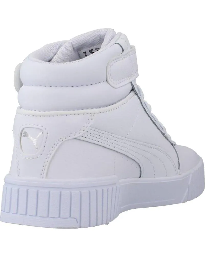 Deportivas de Mujer y Niña y Niño PUMA ZAPATILLA CARINA 2 0 MID 385851 02 BLANCO VARIOS COLORES BLANCO