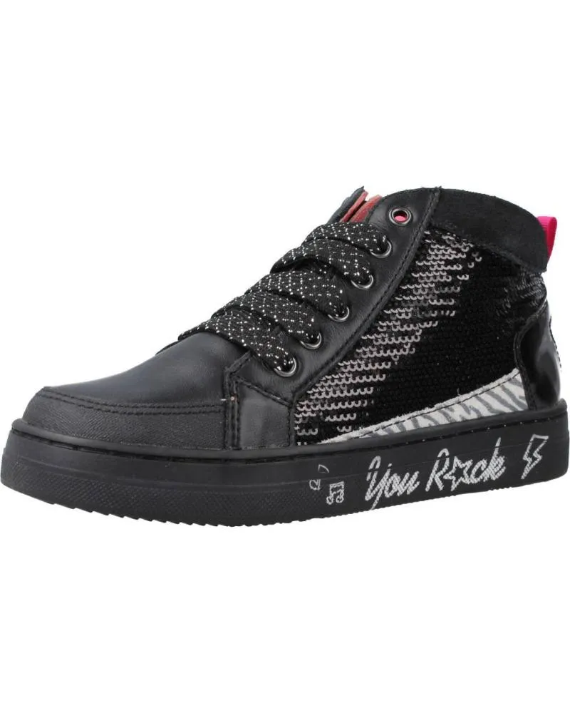 Deportivas de Niña GARVALIN BOTAS DE NINA 221541 NEGRO