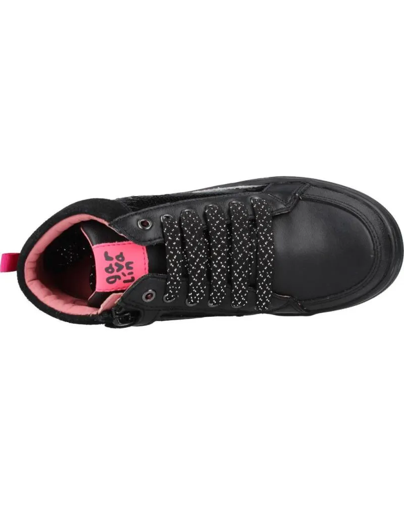 Deportivas de Niña GARVALIN BOTAS DE NINA 221541 NEGRO