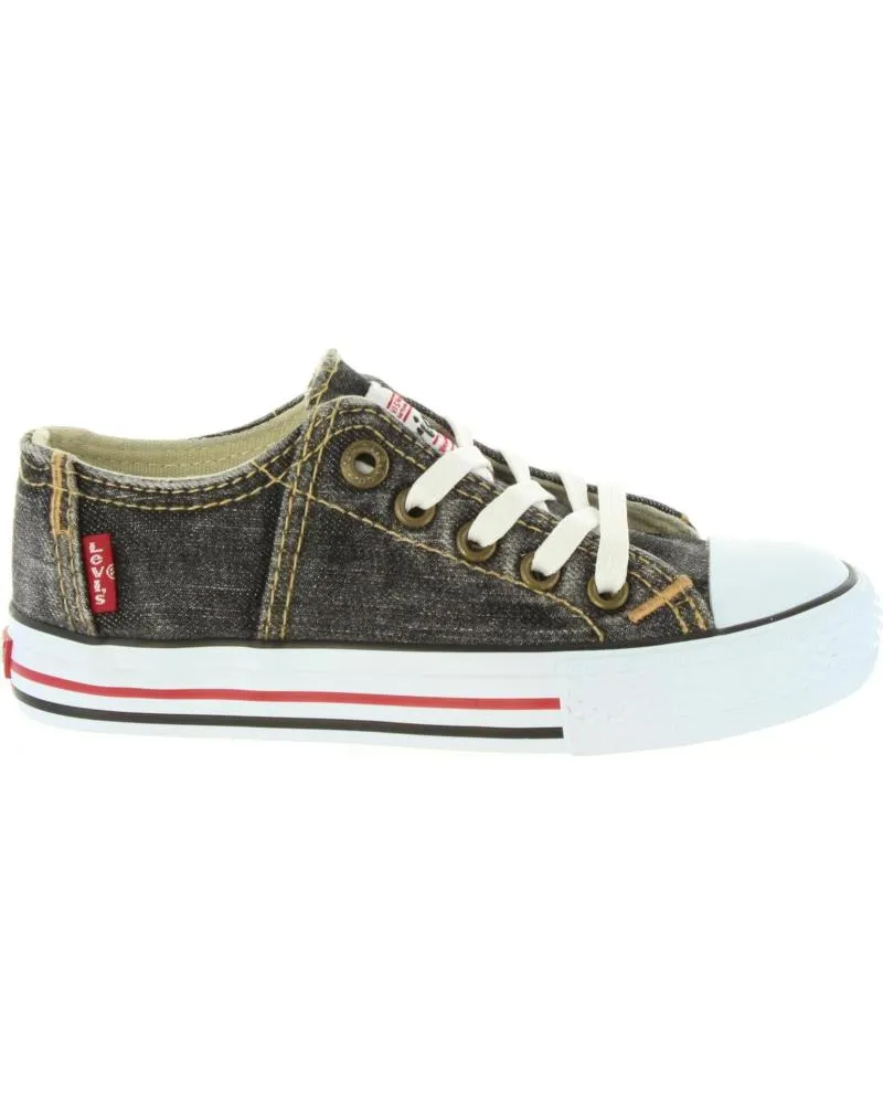 Deportivas de Niña y Niño LEVIS VTRU0005T ORIG 0262 BLACK DENIM