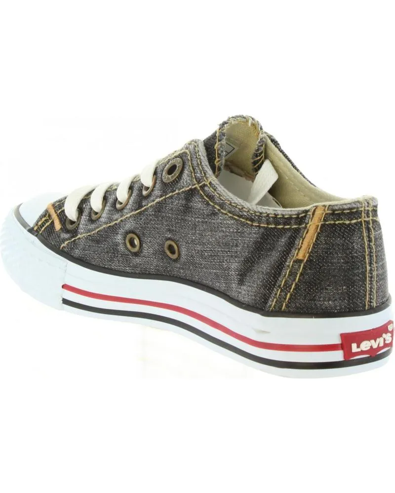 Deportivas de Niña y Niño LEVIS VTRU0005T ORIG 0262 BLACK DENIM