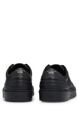 Deportivas de piel Porsche x BOSS con detalles acolchados