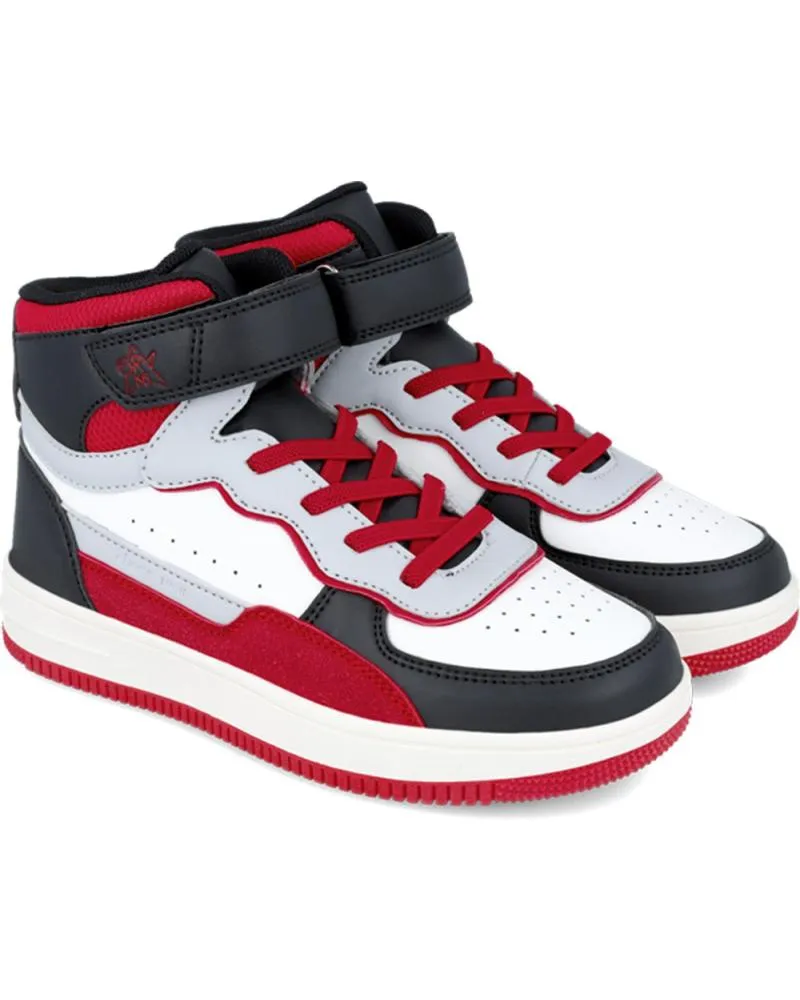 Deportivas GARVALIN  de Niño BOTINES DEPORTIVOS PARA NINO 241521  BLANCONEGROB051