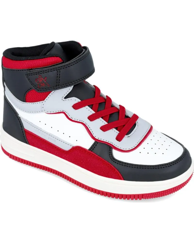 Deportivas GARVALIN  de Niño BOTINES DEPORTIVOS PARA NINO 241521  BLANCONEGROB051