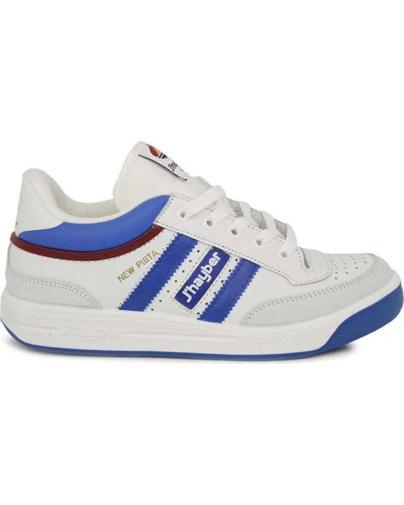 Deportivas JHAYBER  de Hombre y Niño ZAPATILLA J HAYBER NEW PISTA 60608 BLANCO  AZUL