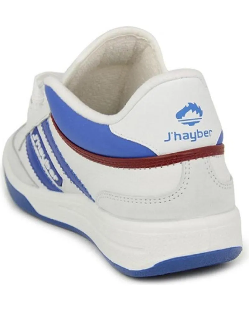 Deportivas JHAYBER  de Hombre y Niño ZAPATILLA J HAYBER NEW PISTA 60608 BLANCO  AZUL
