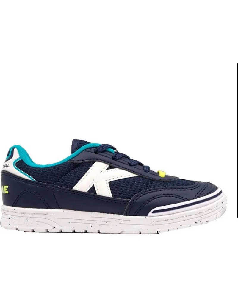 Deportivas KELME  de Niño TRUENO LACE 55449 611 MARINO BLANCO  AZUL
