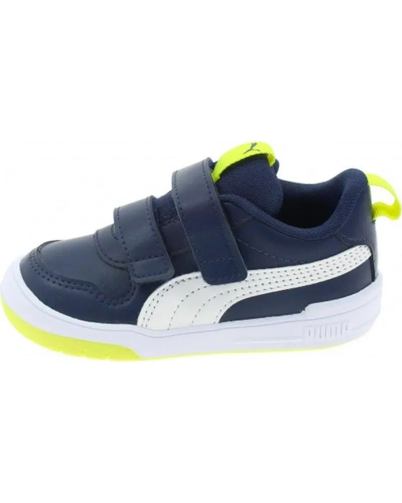 DEPORTIVAS PUMA  DE NIñA Y NIñO MULTIFLEX SL V INF MARINO 38074108  AZUL