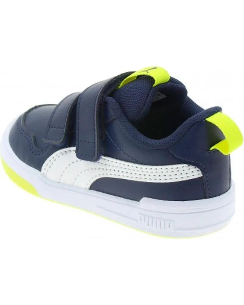 DEPORTIVAS PUMA  DE NIñA Y NIñO MULTIFLEX SL V INF MARINO 38074108  AZUL