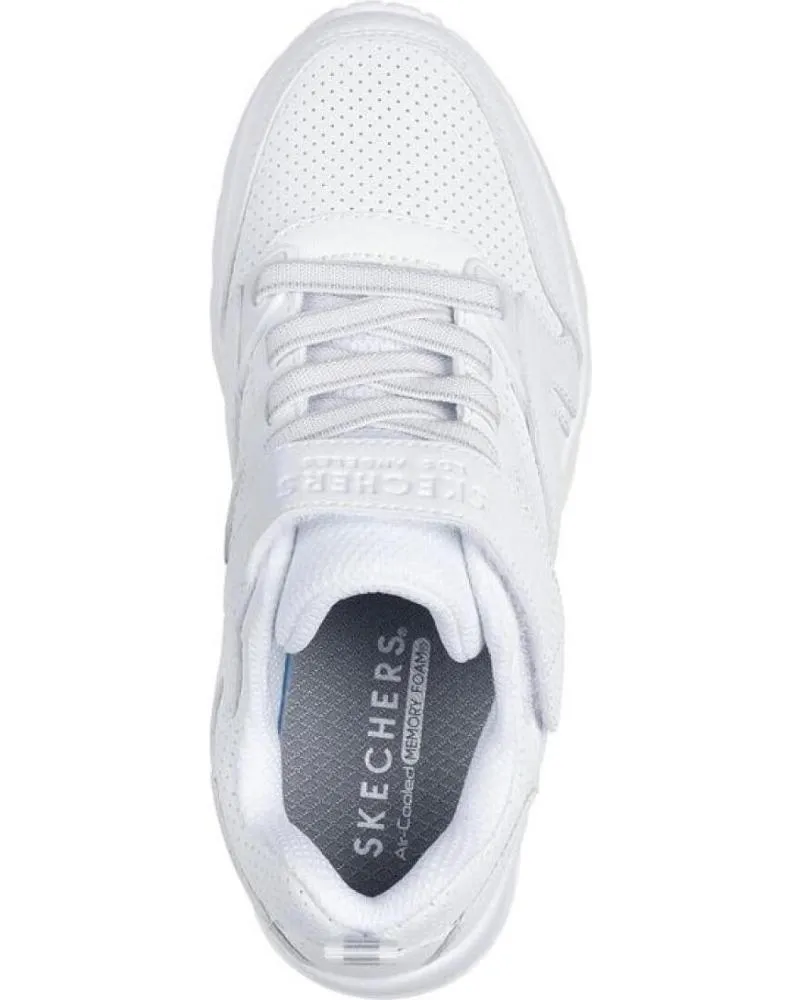 DEPORTIVAS SKECHERS  DE NIñA Y NIñO ZAPATILLA NINOA BLANCA UNO LITE 403640LWHT  BLANCO
