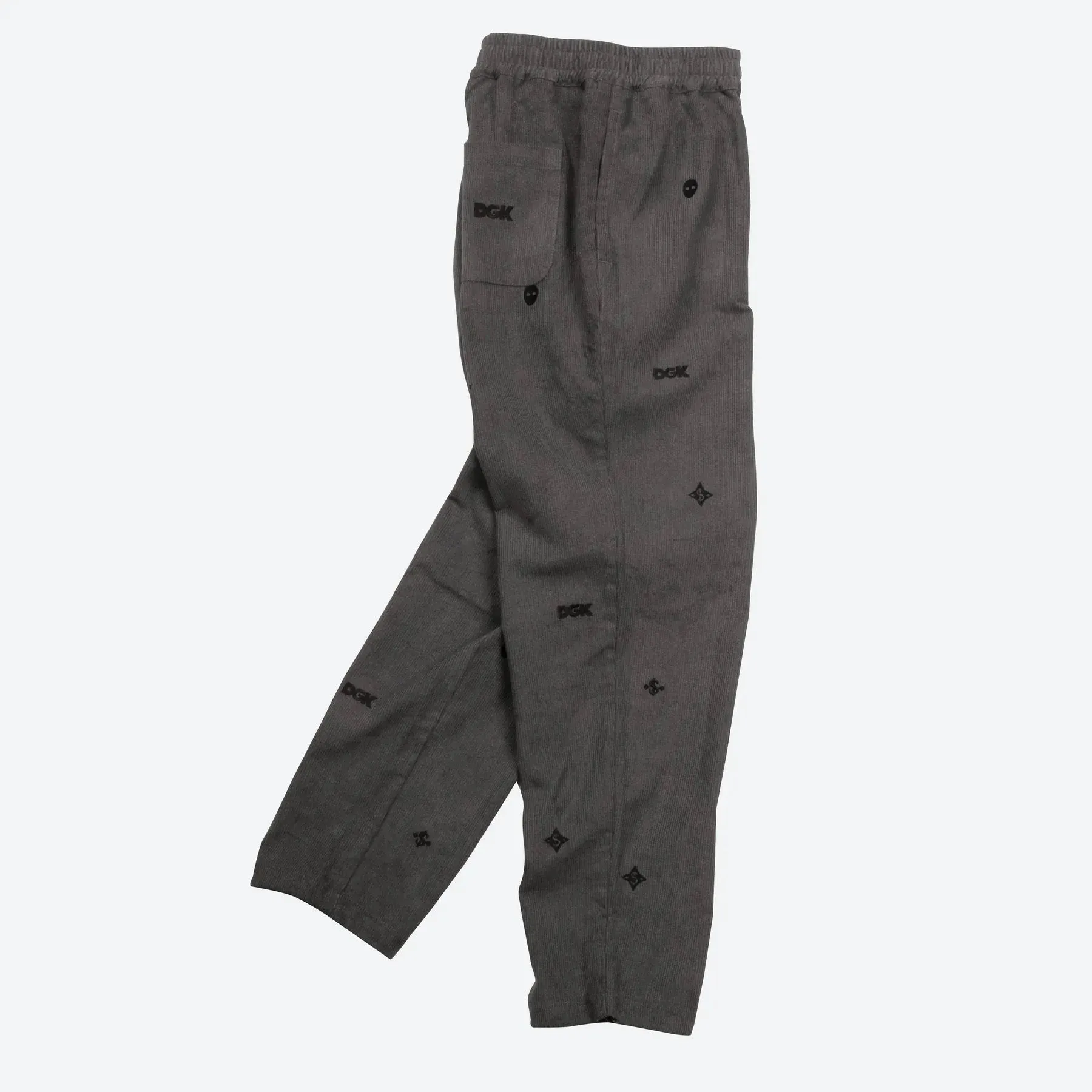 dgk pantalon mono gram corduroy
