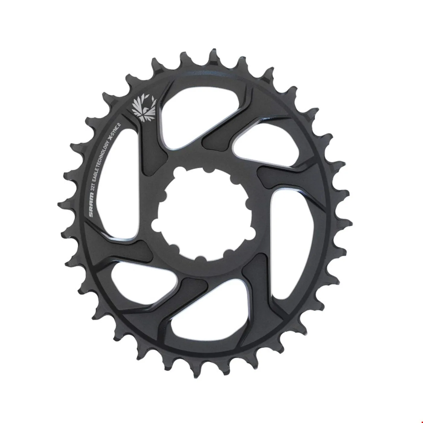 Disco para Multiplicacion SRAM MTB 32D Alum Directo Eagle Oval DM 6mm 12s 11.6218.038.010