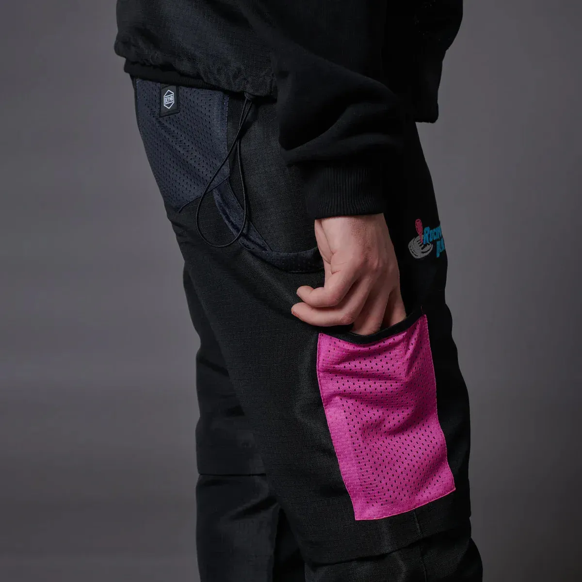 Dolly noire x kidd keo pantalon grease monkey