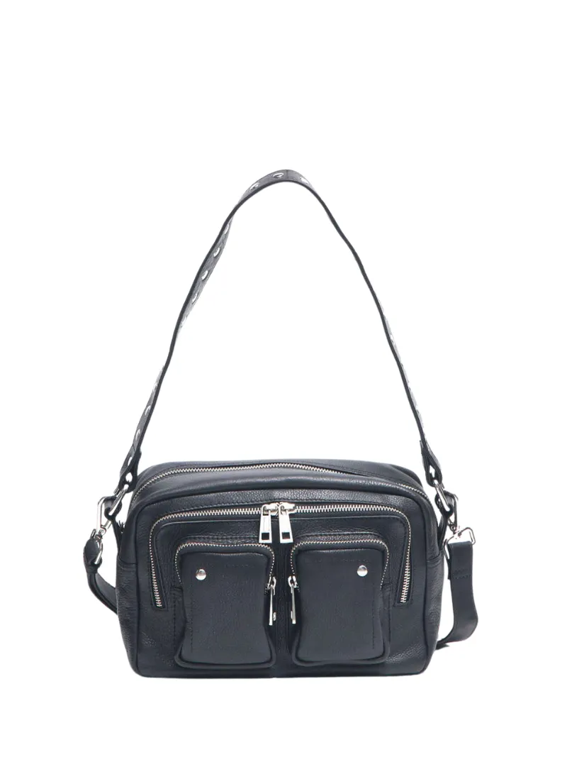 Ellie Organic Leather black