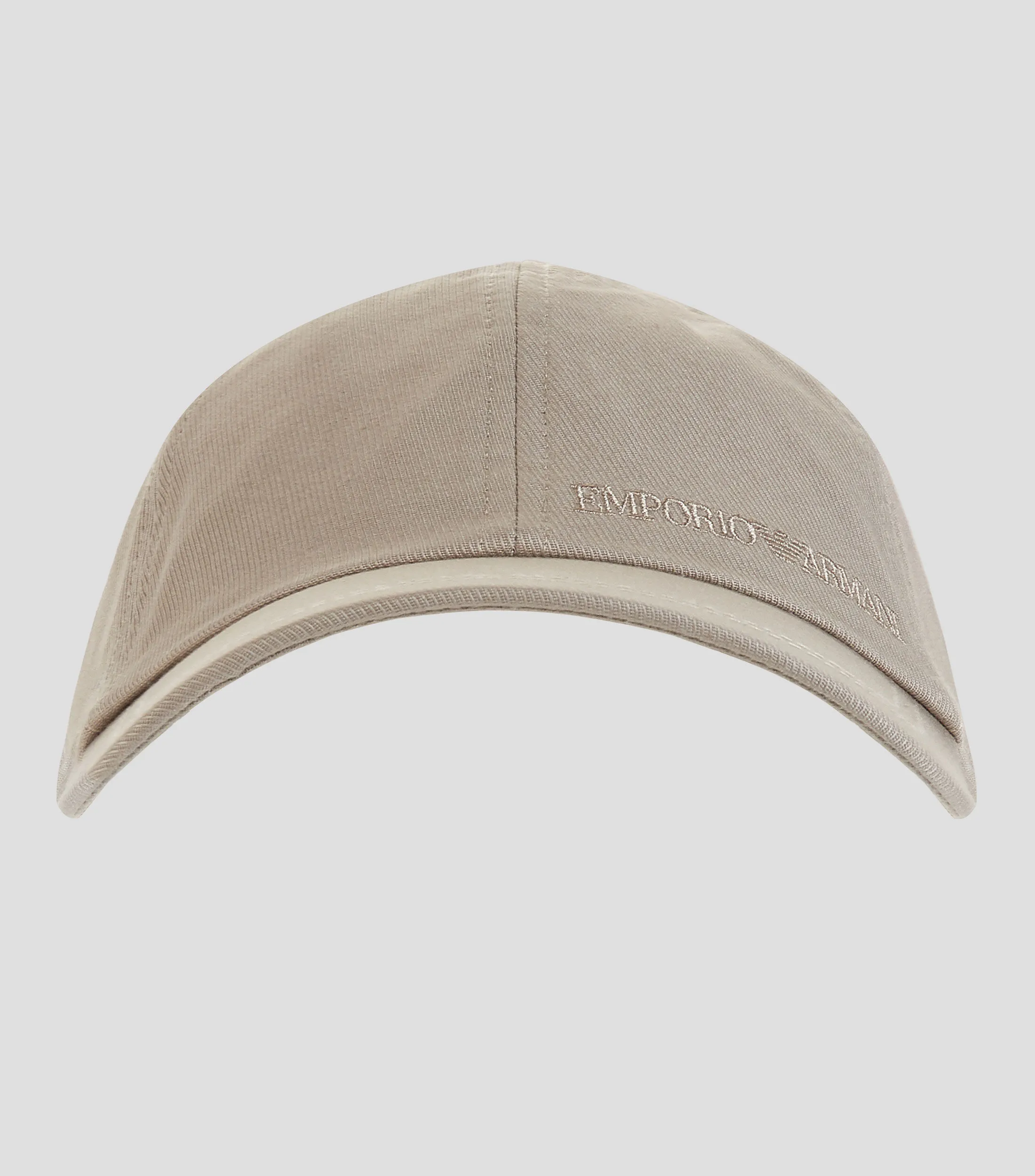 Emporio Armani Gorra con logo Beige Hombre