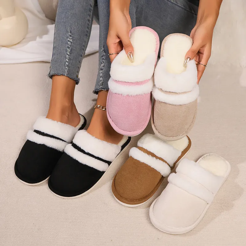 envío gratis toboganes diseñadores zapatos para mujeres gruesas zapatillas de algodón con solas de algodón plano zapatillas de p