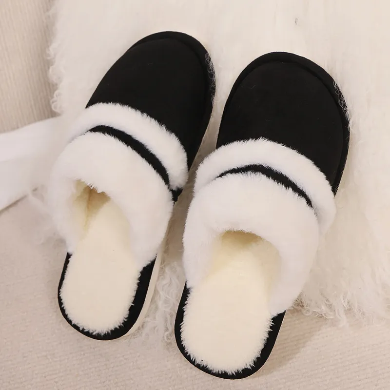 envío gratis toboganes diseñadores zapatos para mujeres gruesas zapatillas de algodón con solas de algodón plano zapatillas de p