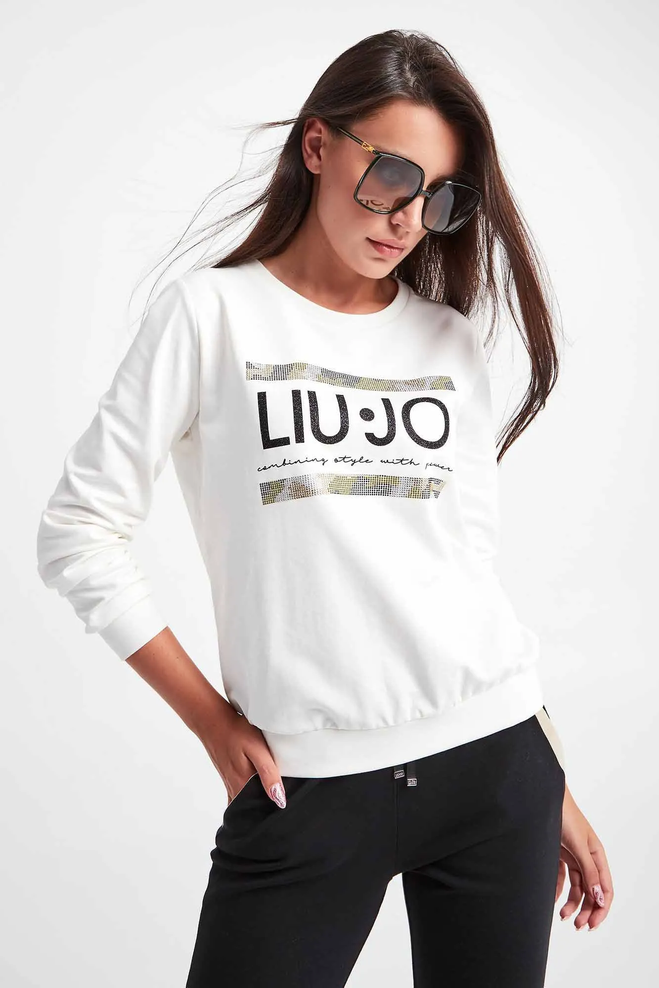 Felpa para mujer de Liu·Jo – TF1224F0833