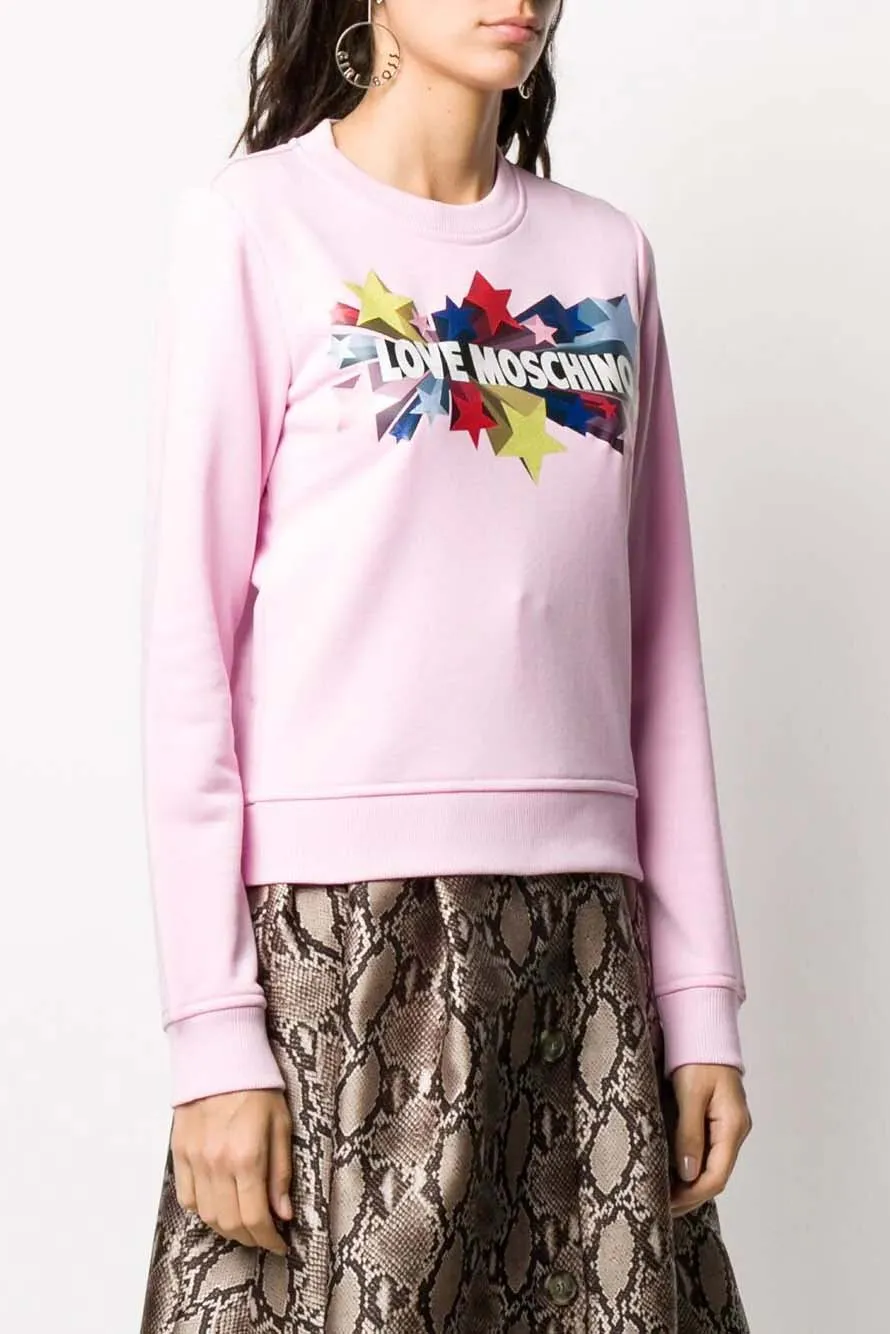 Felpa para mujer de Love Moschino – W630214M4164