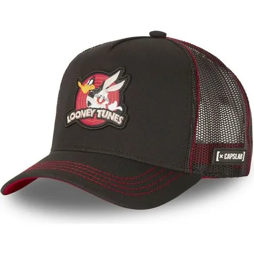 Gorra Capslab trucker negra Bugs Bunny y Pato Lucas TU
