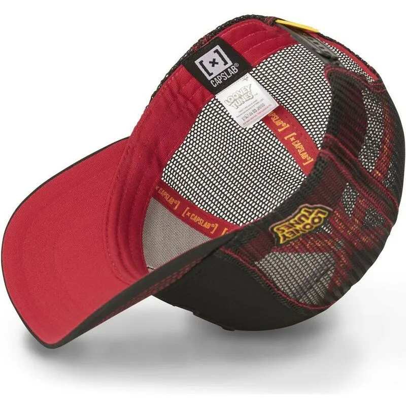 Gorra Capslab trucker negra Bugs Bunny y Pato Lucas TU