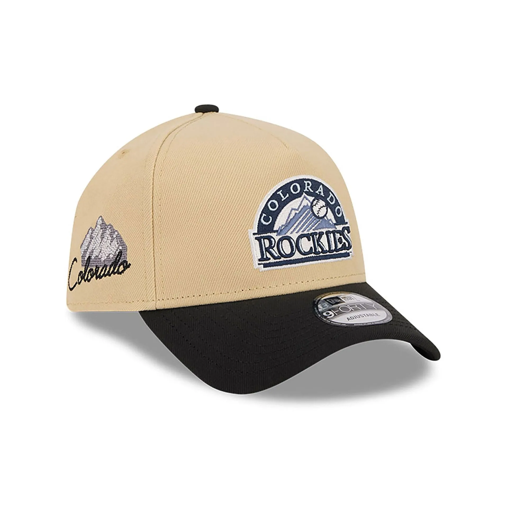 GORRA COLORADO ROCKIES CITY SIDEPATCH BEIGE 9FORTY AFRAME