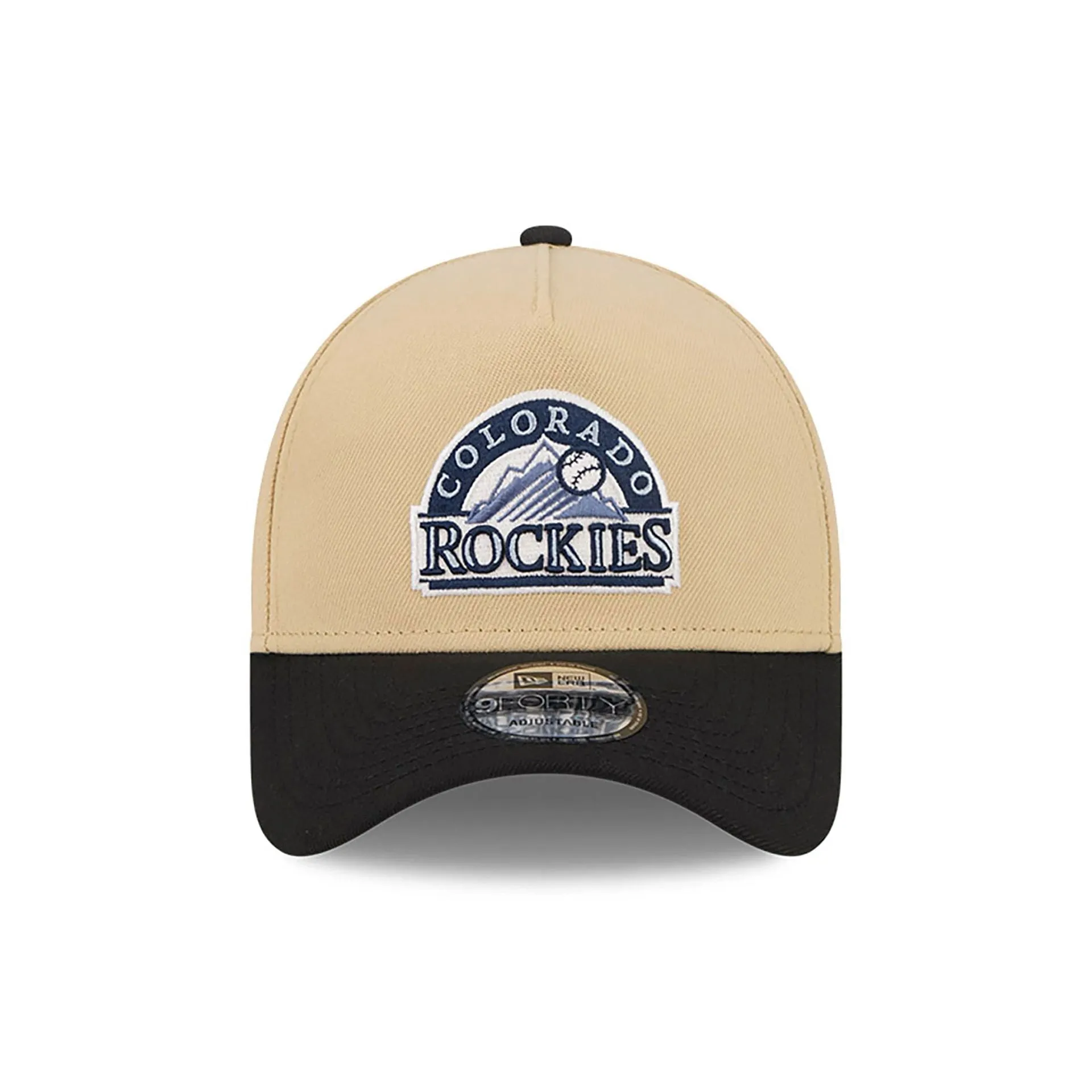 GORRA COLORADO ROCKIES CITY SIDEPATCH BEIGE 9FORTY AFRAME