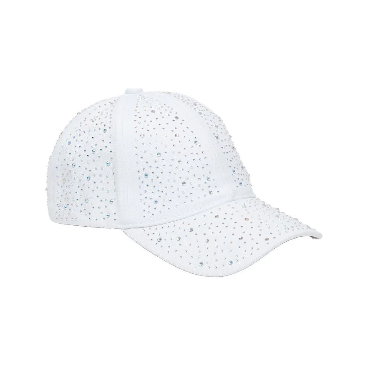 Gorra de béisbol con strass