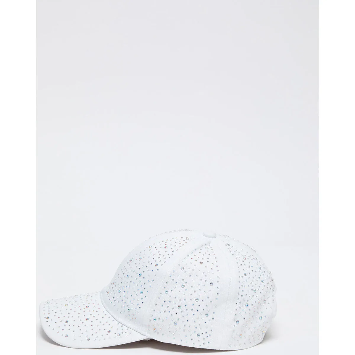 Gorra de béisbol con strass
