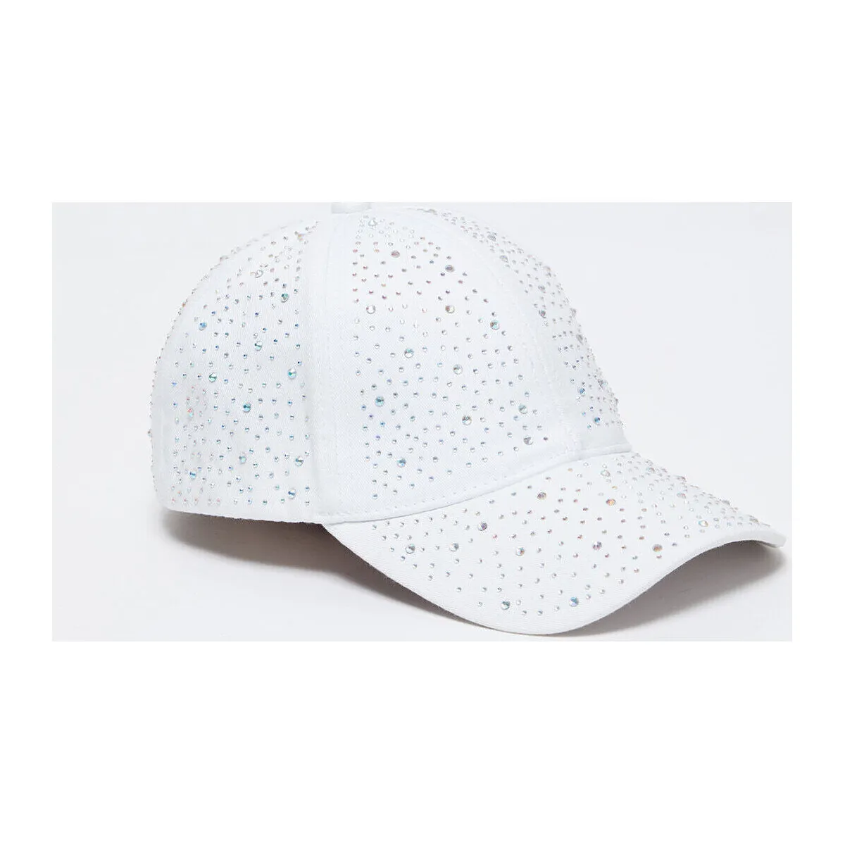 Gorra de béisbol con strass