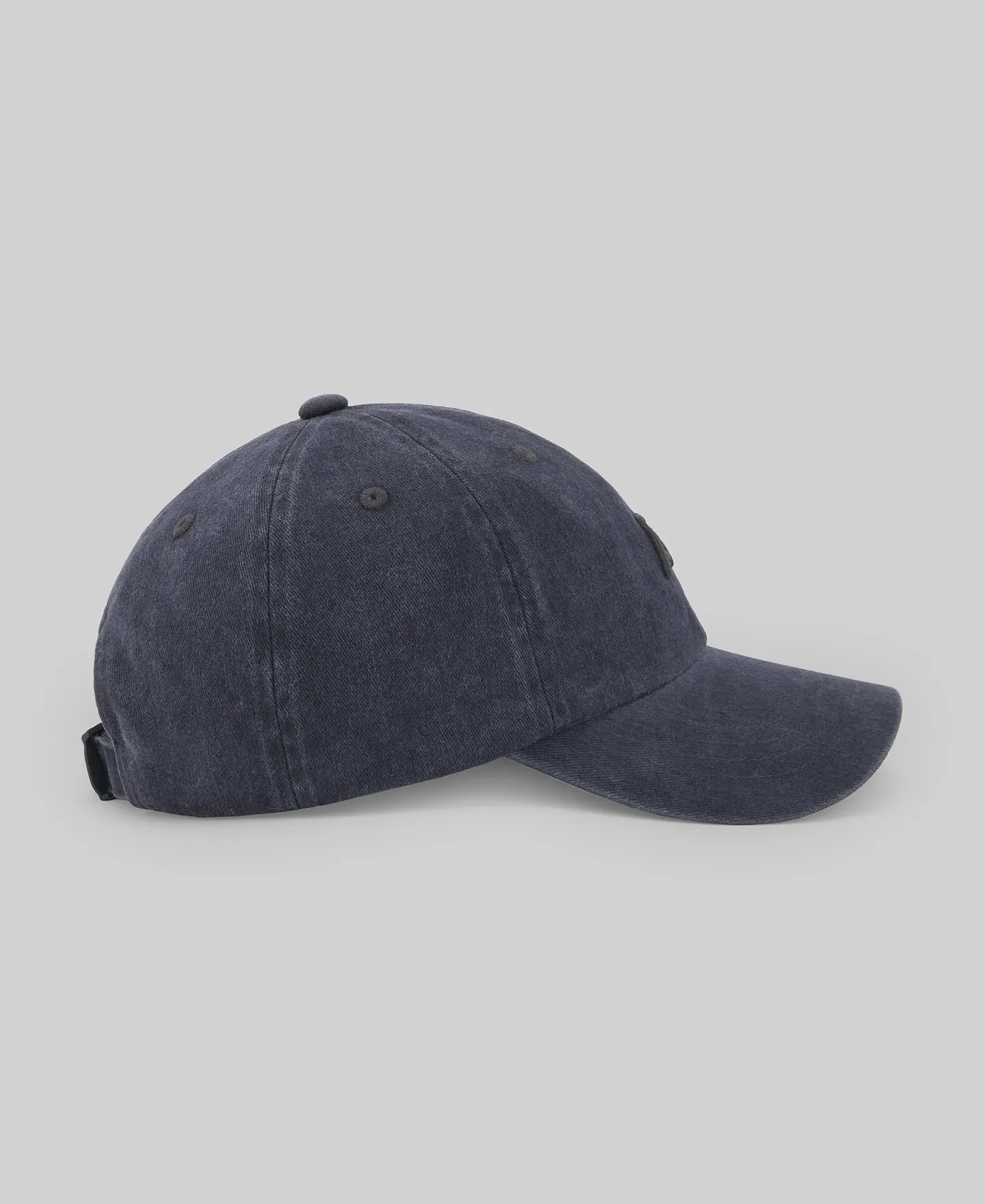Gorra en denim de algodón azul mujer