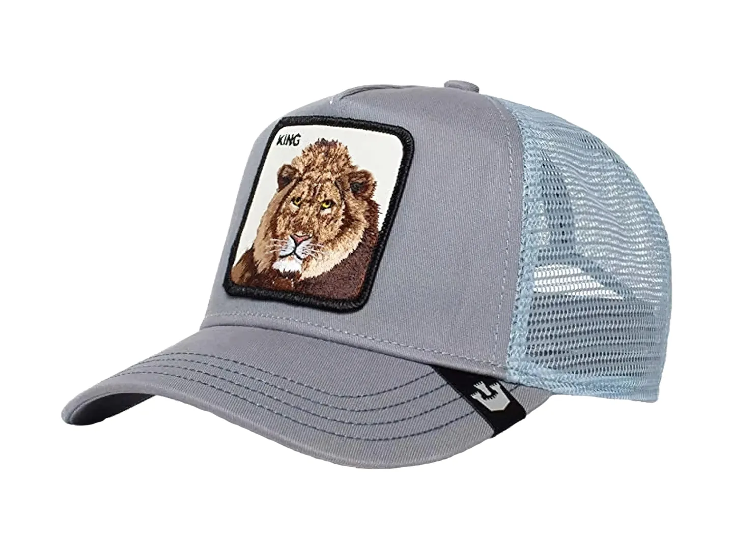 Gorra Goorin Bros The King Lion Color Gris