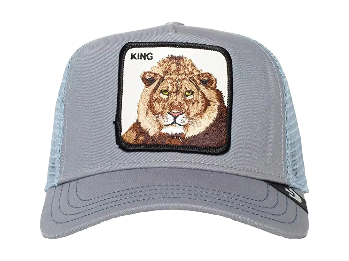 Gorra Goorin Bros The King Lion Color Gris