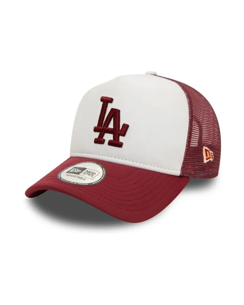 Gorra new era granate dodgers world series foam trucker