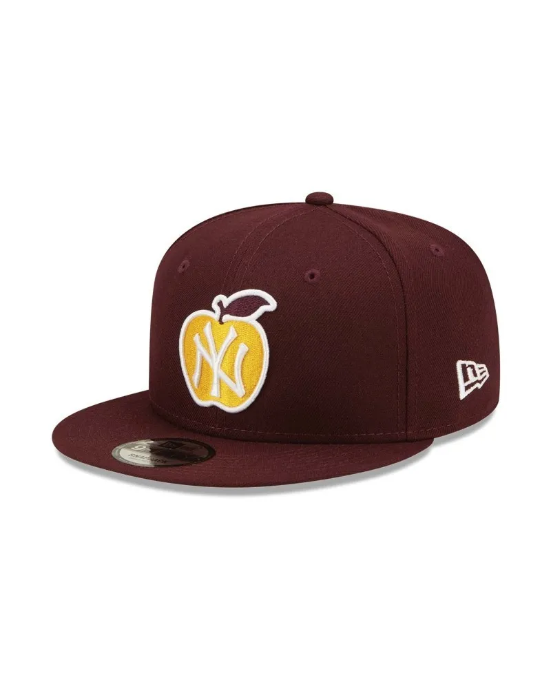 Gorra new era granate ny apple 9fifty neyyan