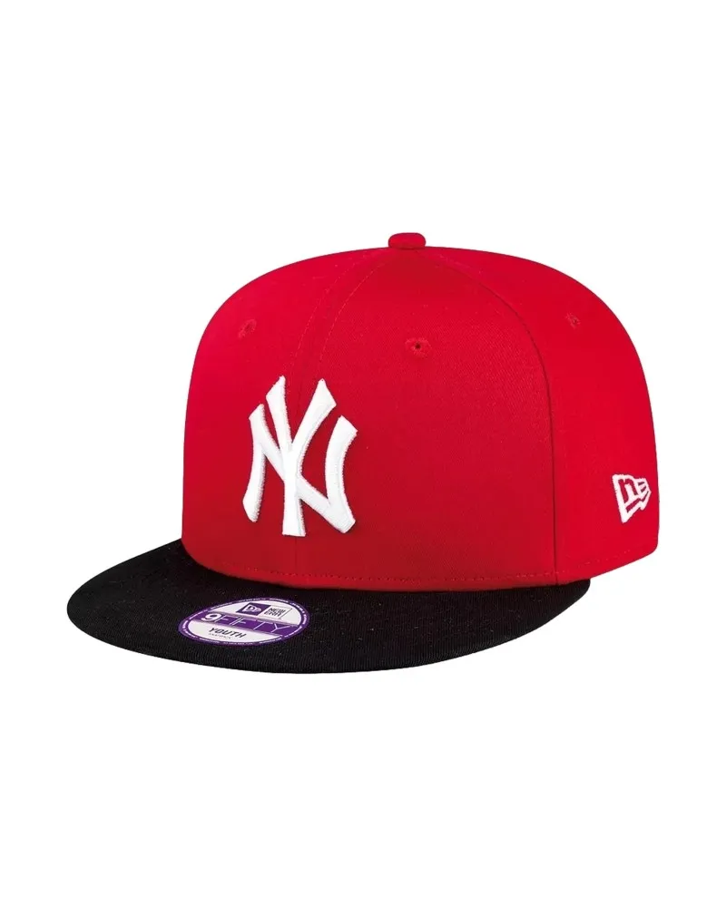 GORRA NEW ERA GRANATE YANKEES MLB COTTON BLOCK NEYYAN