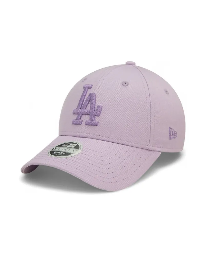 Gorra new era morada dodgers wmns metallic logo 9forty losdod