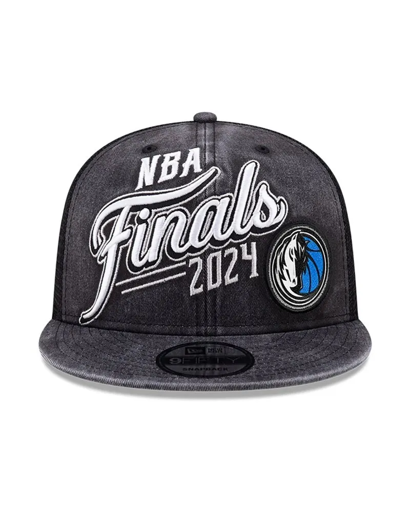 Gorra new era negra gastada mavericks nba24 finlas 950 dalmav